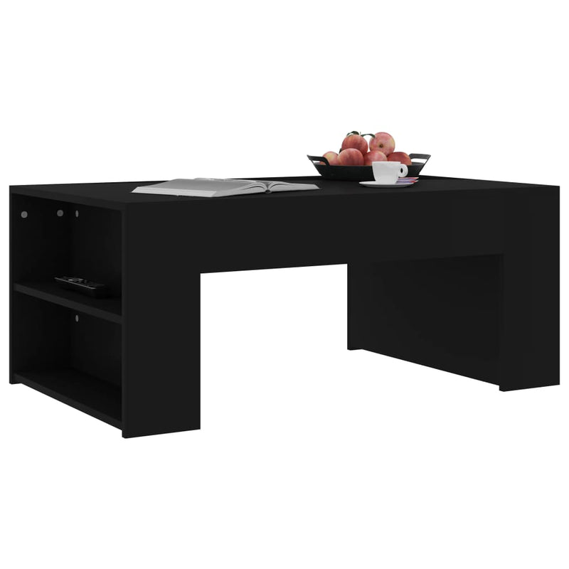 Coffee Table Black 100x60x42 cm Engineered Wood Payday Deals