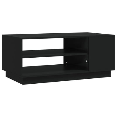 Coffee Table Black 102x55x43 cm Engineered Wood Payday Deals