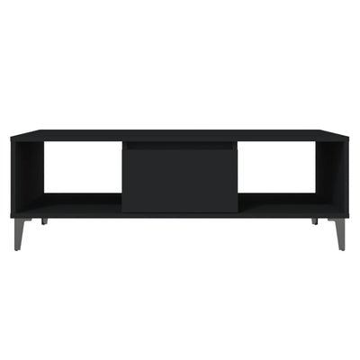 Coffee Table Black 103.5x60x35 cm Chipboard Payday Deals