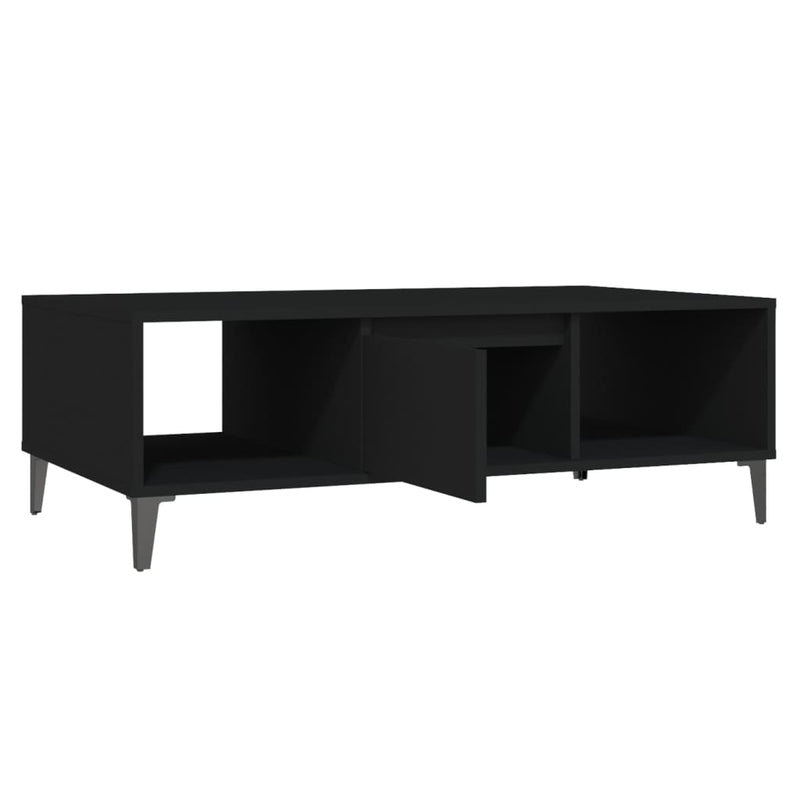 Coffee Table Black 103.5x60x35 cm Chipboard Payday Deals
