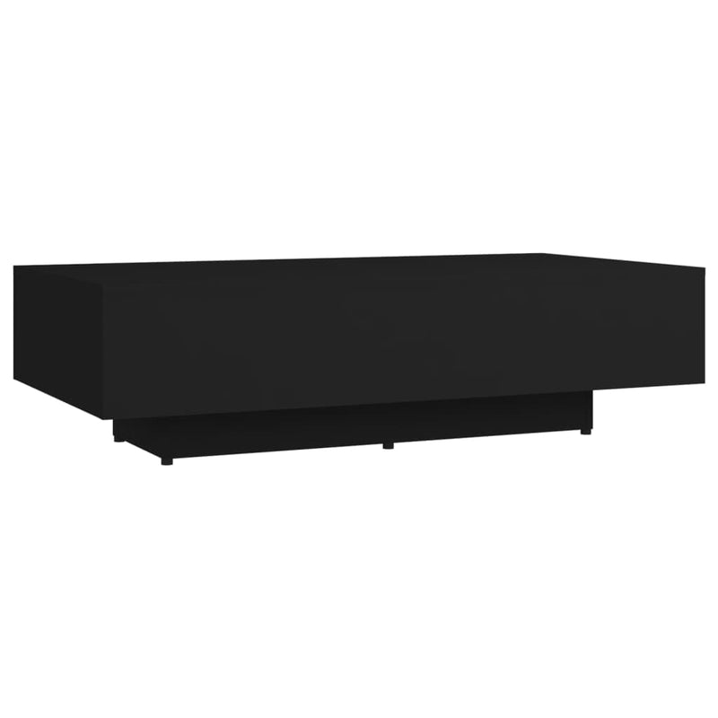 Coffee Table Black 115x60x31 cm Chipboard Payday Deals