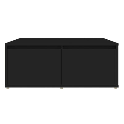 Coffee Table Black 80x80x31 cm Chipboard Payday Deals