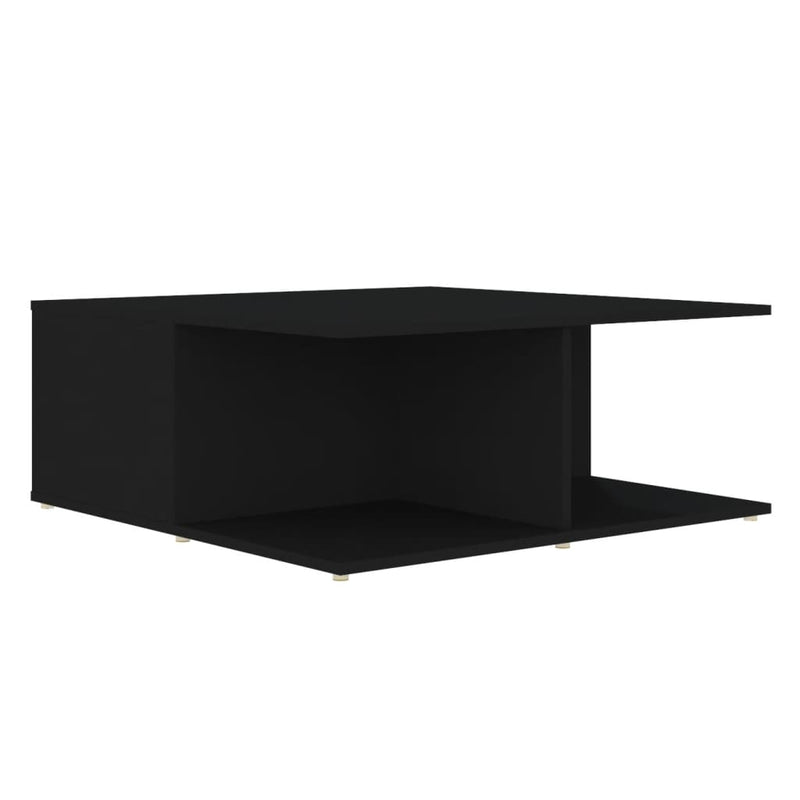 Coffee Table Black 80x80x31 cm Chipboard Payday Deals