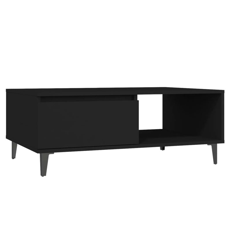 Coffee Table Black 90x60x35 cm Chipboard Payday Deals