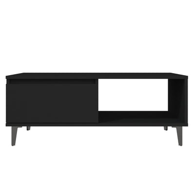 Coffee Table Black 90x60x35 cm Chipboard Payday Deals