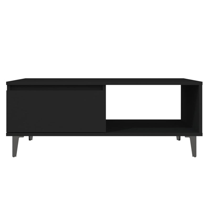 Coffee Table Black 90x60x35 cm Chipboard Payday Deals