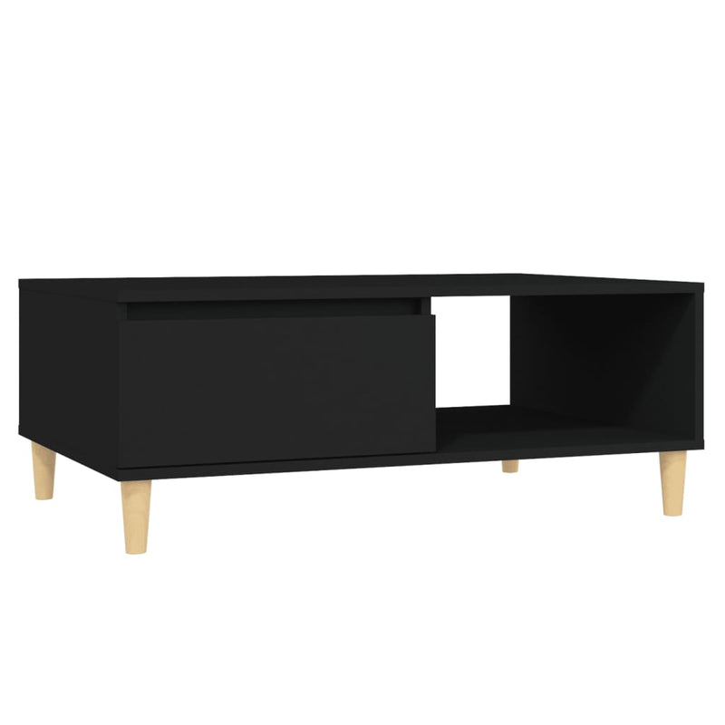 Coffee Table Black 90x60x35 cm Chipboard Payday Deals