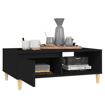 Coffee Table Black 90x60x35 cm Chipboard Payday Deals