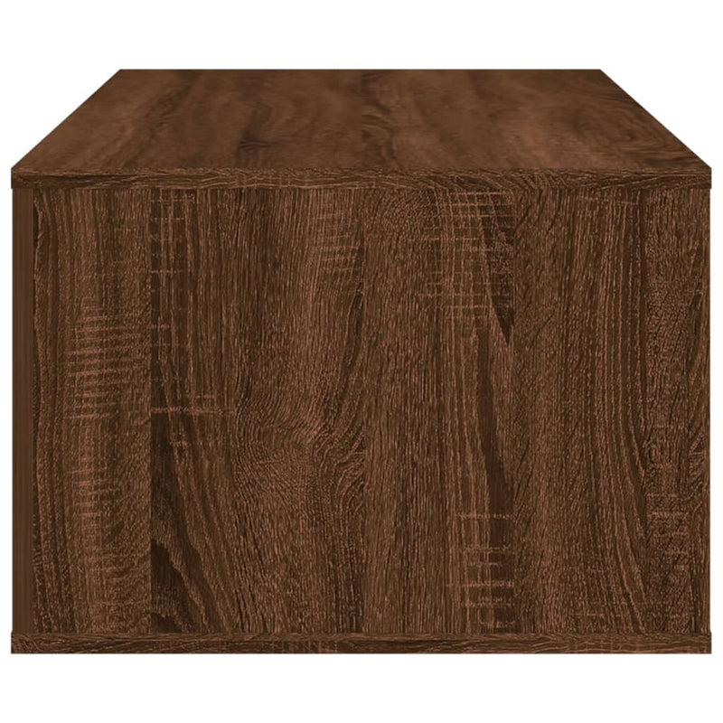 Coffee Table Brown Oak 100x50.5x35 cm Engineered Wood Payday Deals