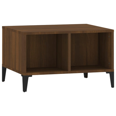 Coffee Table Brown Oak 60x50x36.5 cm Engineered Wood Payday Deals