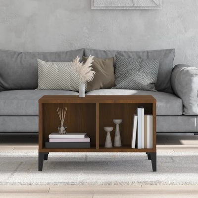 Coffee Table Brown Oak 60x50x36.5 cm Engineered Wood Payday Deals