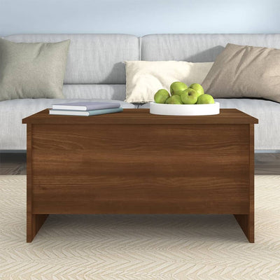 Coffee Table Brown Oak 80x55.5x41.5 cm Engineered Wood Payday Deals