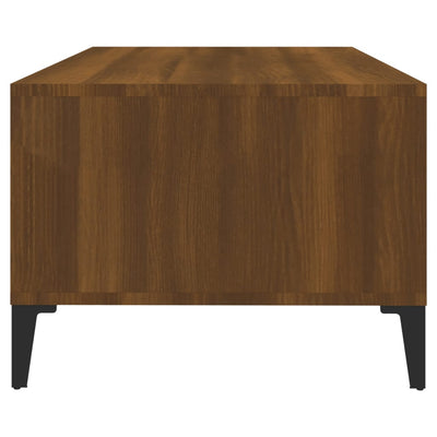 Coffee Table Brown Oak 90x50x36.5 cm Engineered Wood Payday Deals