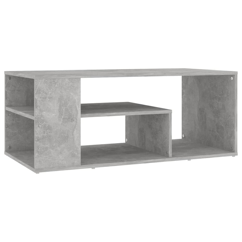 Coffee Table Concrete Grey 100x50x40 cm Chipboard Payday Deals