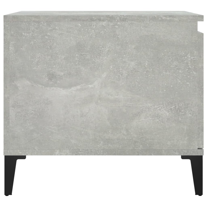 Coffee Table Concrete Grey 100x50x45 cm Engineered Wood Payday Deals