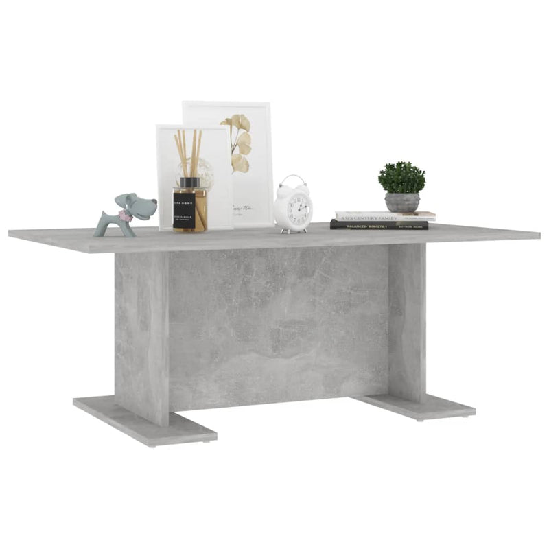 Coffee Table Concrete Grey 103.5x60x40 cm Chipboard Payday Deals