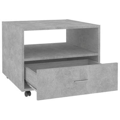 Coffee Table Concrete Grey 55x55x40 cm Engineered Wood Payday Deals