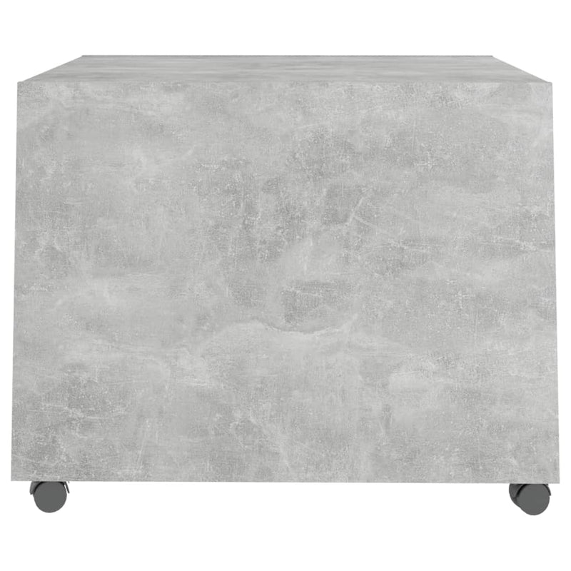 Coffee Table Concrete Grey 55x55x40 cm Engineered Wood Payday Deals