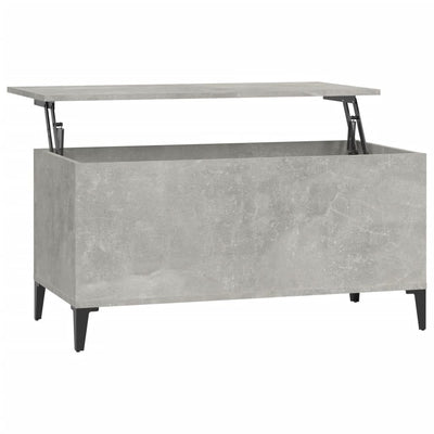 Coffee Table Concrete Grey 90x44.5x45 cm Engineered Wood Payday Deals