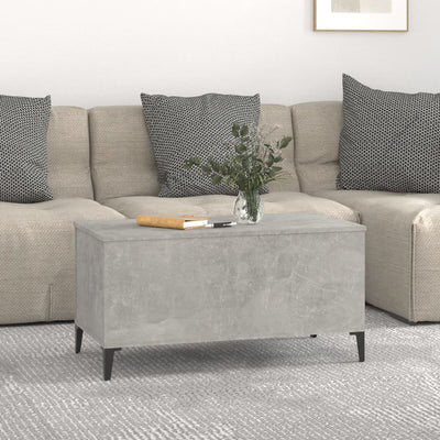 Coffee Table Concrete Grey 90x44.5x45 cm Engineered Wood Payday Deals