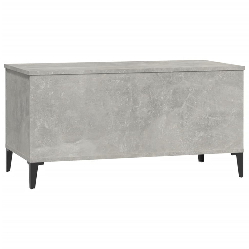 Coffee Table Concrete Grey 90x44.5x45 cm Engineered Wood Payday Deals