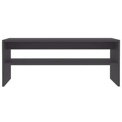 Coffee Table Grey 100x40x40 cm Engineered Wood Payday Deals