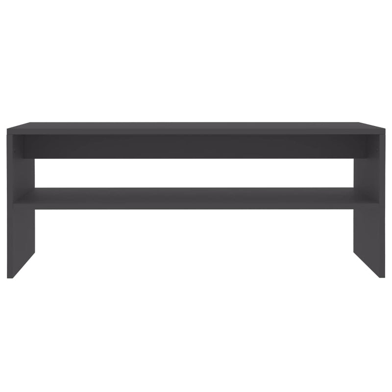Coffee Table Grey 100x40x40 cm Engineered Wood Payday Deals