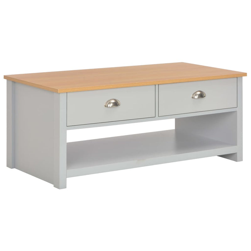 Coffee Table Grey 100x50x42 cm Payday Deals