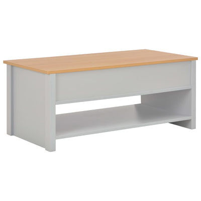 Coffee Table Grey 100x50x42 cm Payday Deals