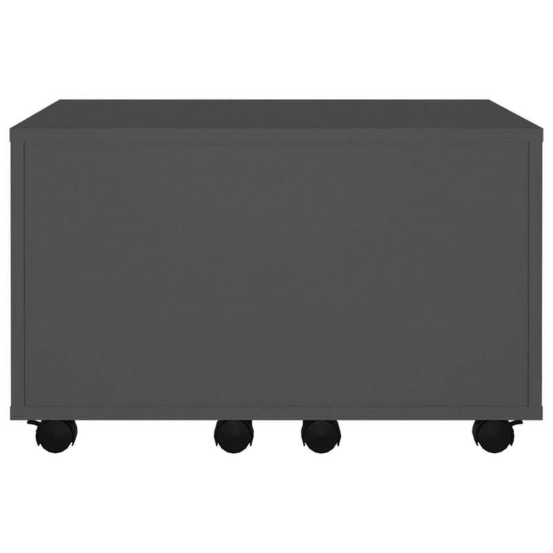 Coffee Table Grey 60x60x38 cm Chipboard Payday Deals