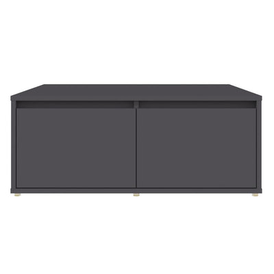 Coffee Table Grey 80x80x31 cm Chipboard Payday Deals