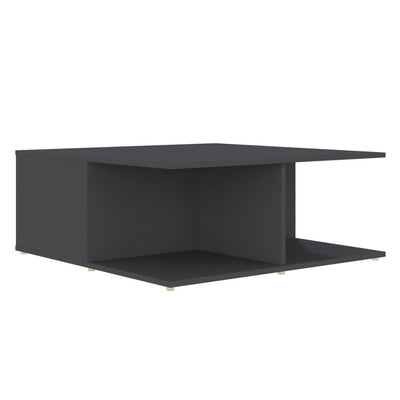 Coffee Table Grey 80x80x31 cm Chipboard Payday Deals