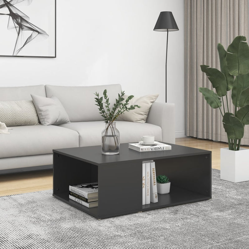 Coffee Table Grey 90x67x33 cm Chipboard Payday Deals