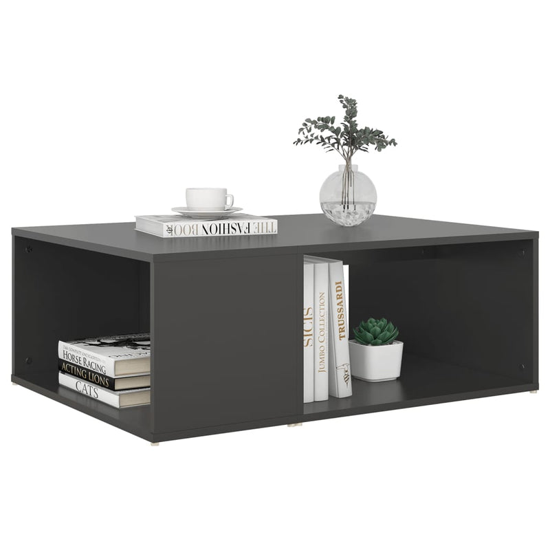 Coffee Table Grey 90x67x33 cm Chipboard Payday Deals