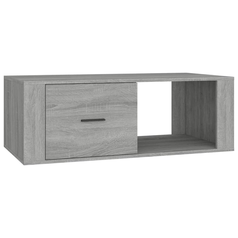 Coffee Table Grey Sonoma 100x50.5x35 cm Engineered Wood Payday Deals