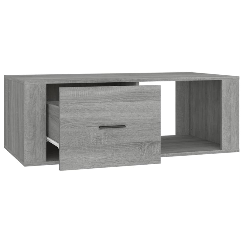 Coffee Table Grey Sonoma 100x50.5x35 cm Engineered Wood Payday Deals