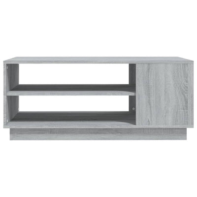 Coffee Table Grey Sonoma 102x55x43 cm Engineered Wood Payday Deals