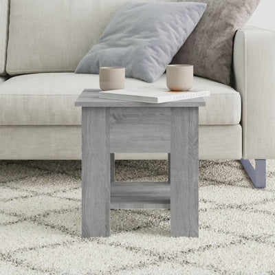 Coffee Table Grey Sonoma 40x40x42 cm Engineered Wood Payday Deals