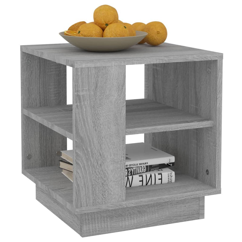 Coffee Table Grey Sonoma 40x40x43 cm Engineered Wood Payday Deals