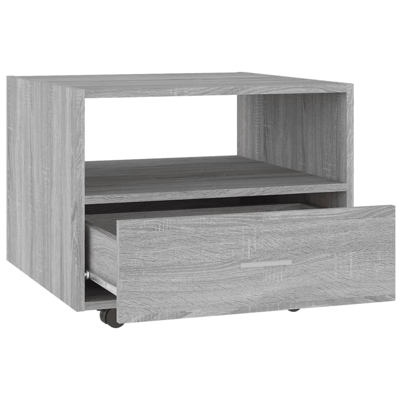 Coffee Table Grey Sonoma 55x55x40 cm Engineered Wood Payday Deals