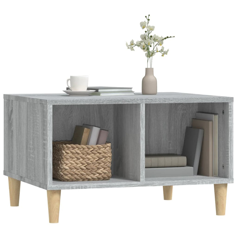 Coffee Table Grey Sonoma 60x50x36.5 cm Engineered Wood Payday Deals