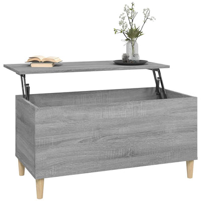 Coffee Table Grey Sonoma 90x44.5x45 cm Engineered Wood Payday Deals