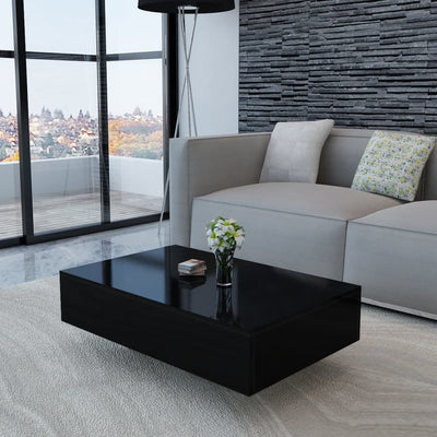 Coffee Table High Gloss Black Payday Deals