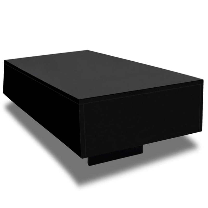 Coffee Table High Gloss Black Payday Deals
