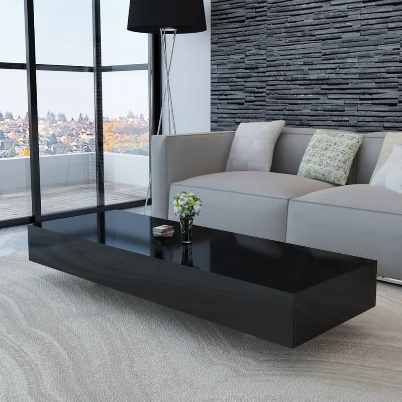 Coffee Table High Gloss Black Payday Deals