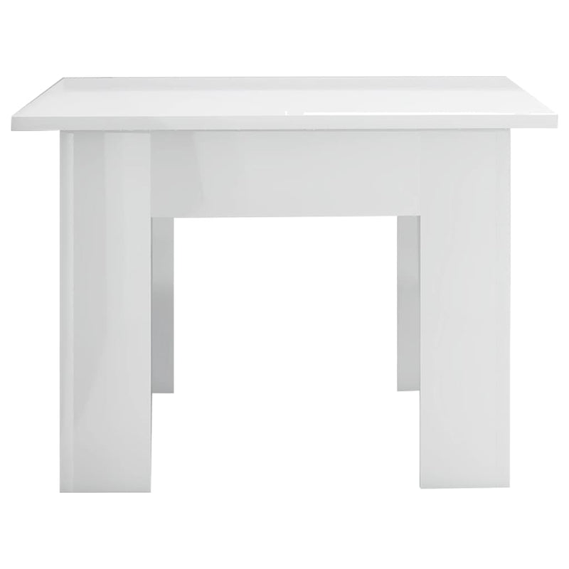 Coffee Table High Gloss White 100x60x42 cm Engineered Wood Payday Deals