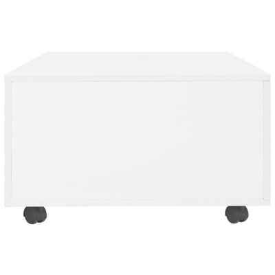 Coffee Table High Gloss White 120x60x35 cm Payday Deals