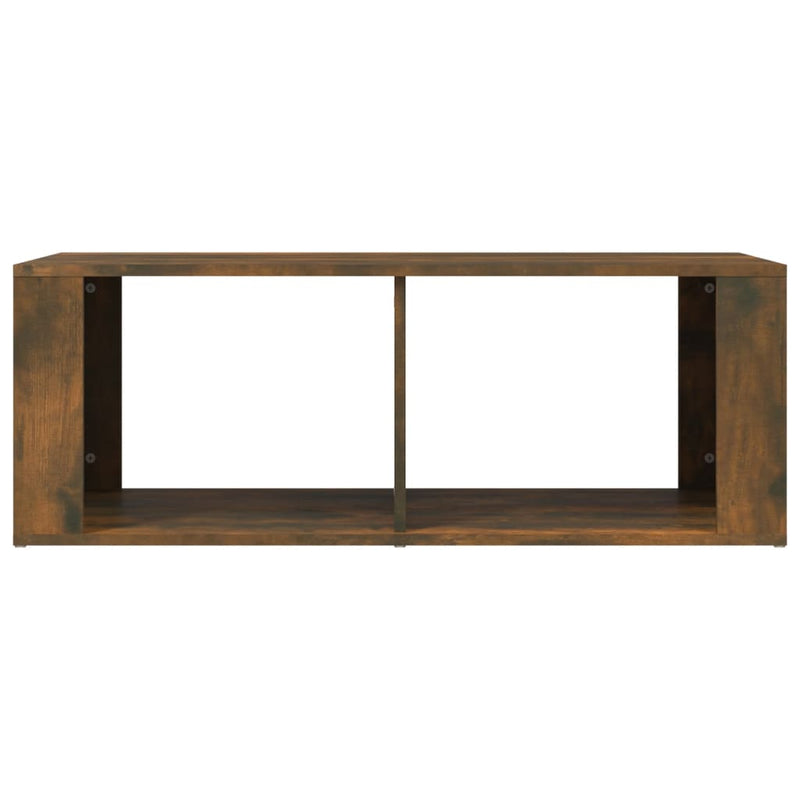 Coffee Table Smoked Oak 100x50x36 cm Engineered Wood Payday Deals