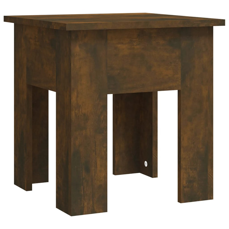 Coffee Table Smoked Oak 40x40x42 cm Engineered Wood Payday Deals