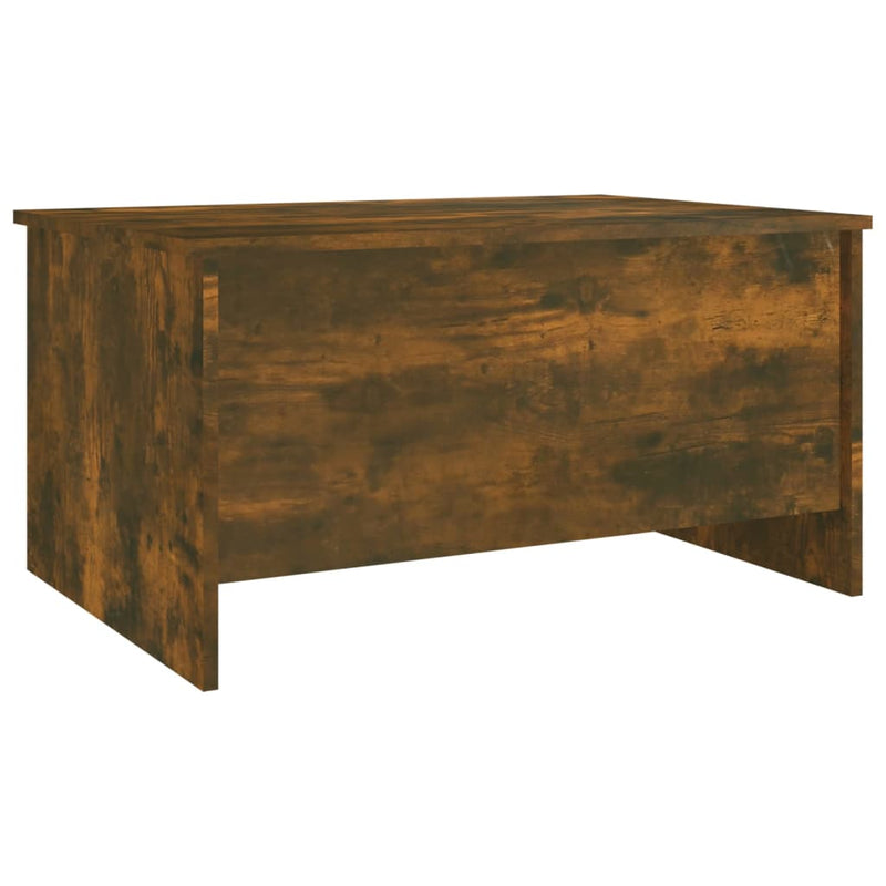 Coffee Table Smoked Oak 80x55.5x41.5 cm Engineered Wood Payday Deals